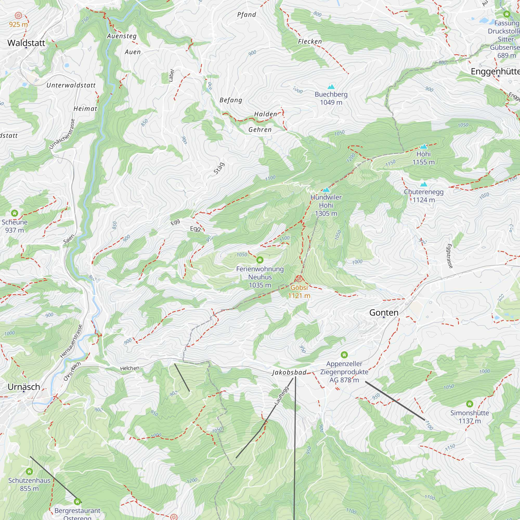 Ferienwohnung Neuhus map