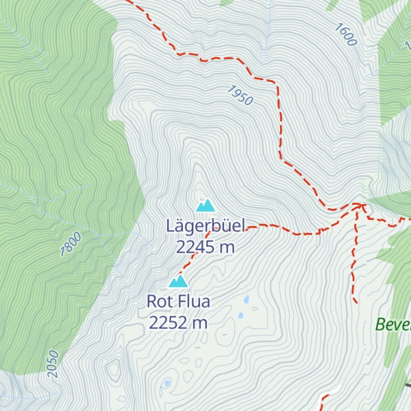 Map of Lägerbüel