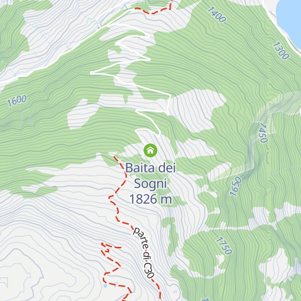 Map of Baita dei Sogni