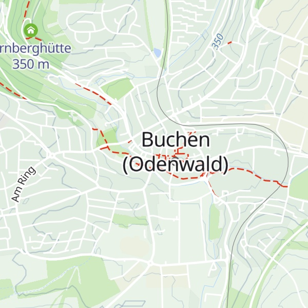 Map of Verkehrsamt der Stadt Buchen