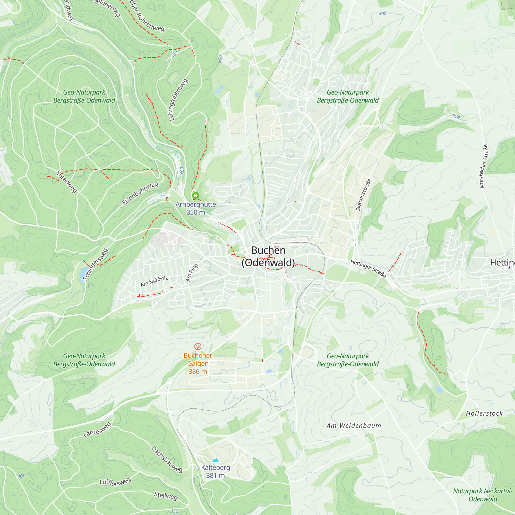 Verkehrsamt der Stadt Buchen map