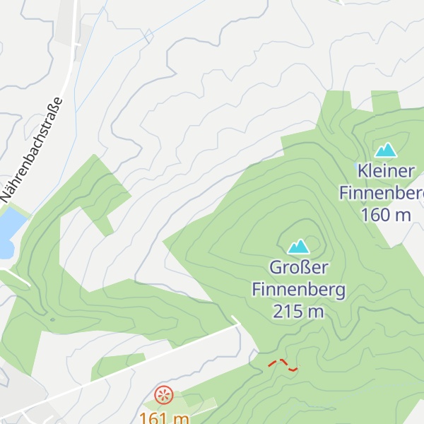 Map of Schutzhütte Großer Finnenberg