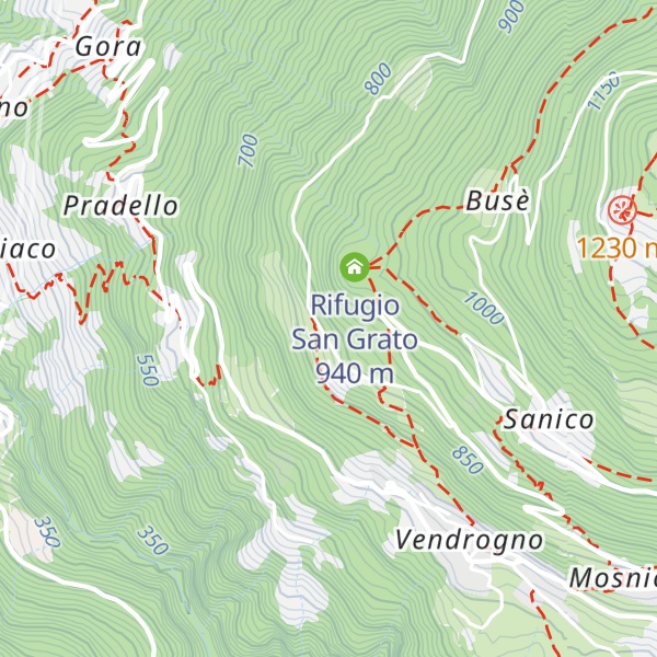 Map of Agriturismo La Madonnina