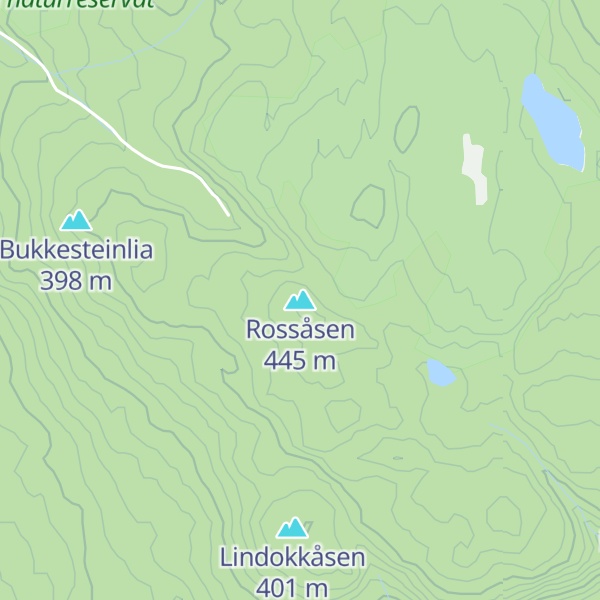 Map of Rossåsen