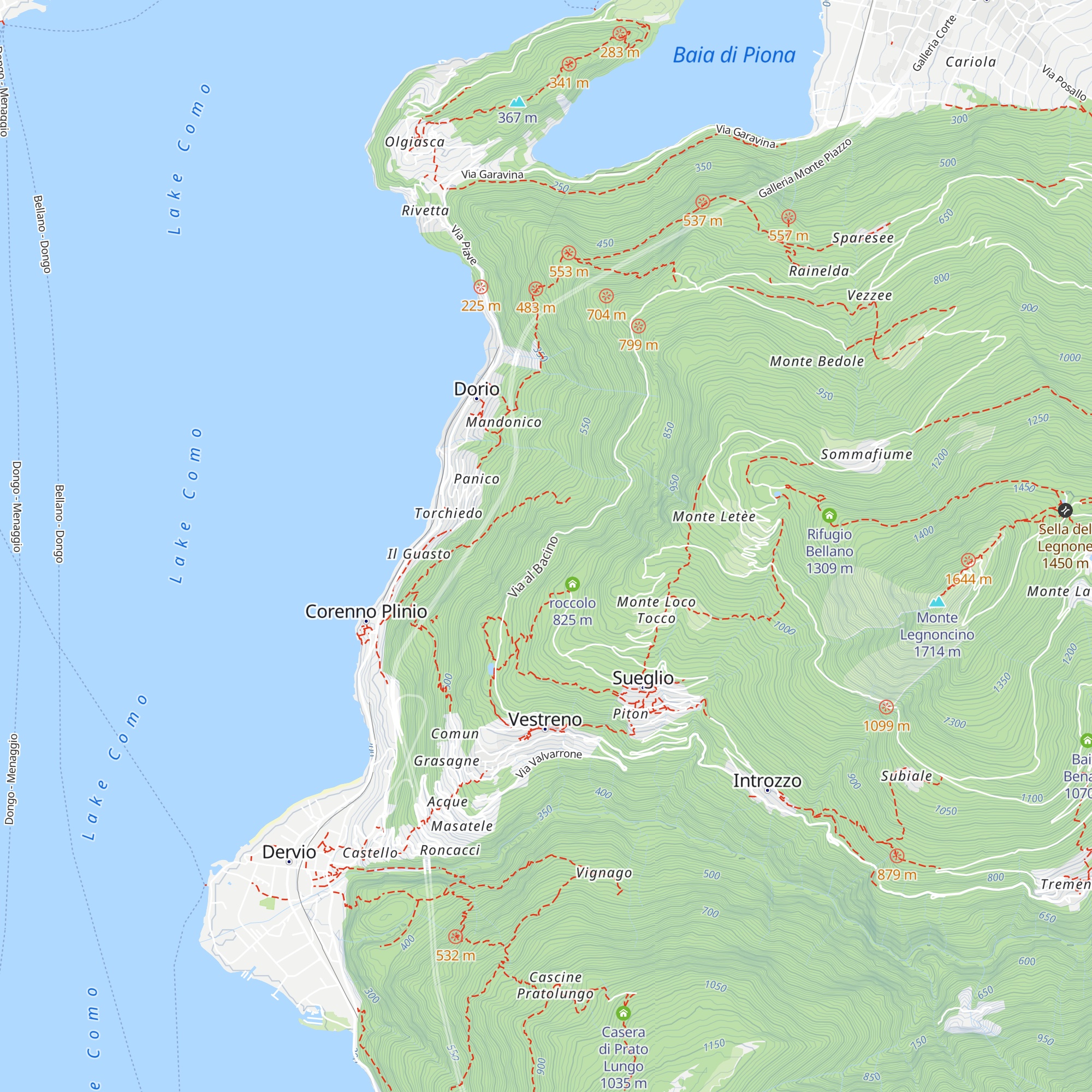 Casa Cavrascia map