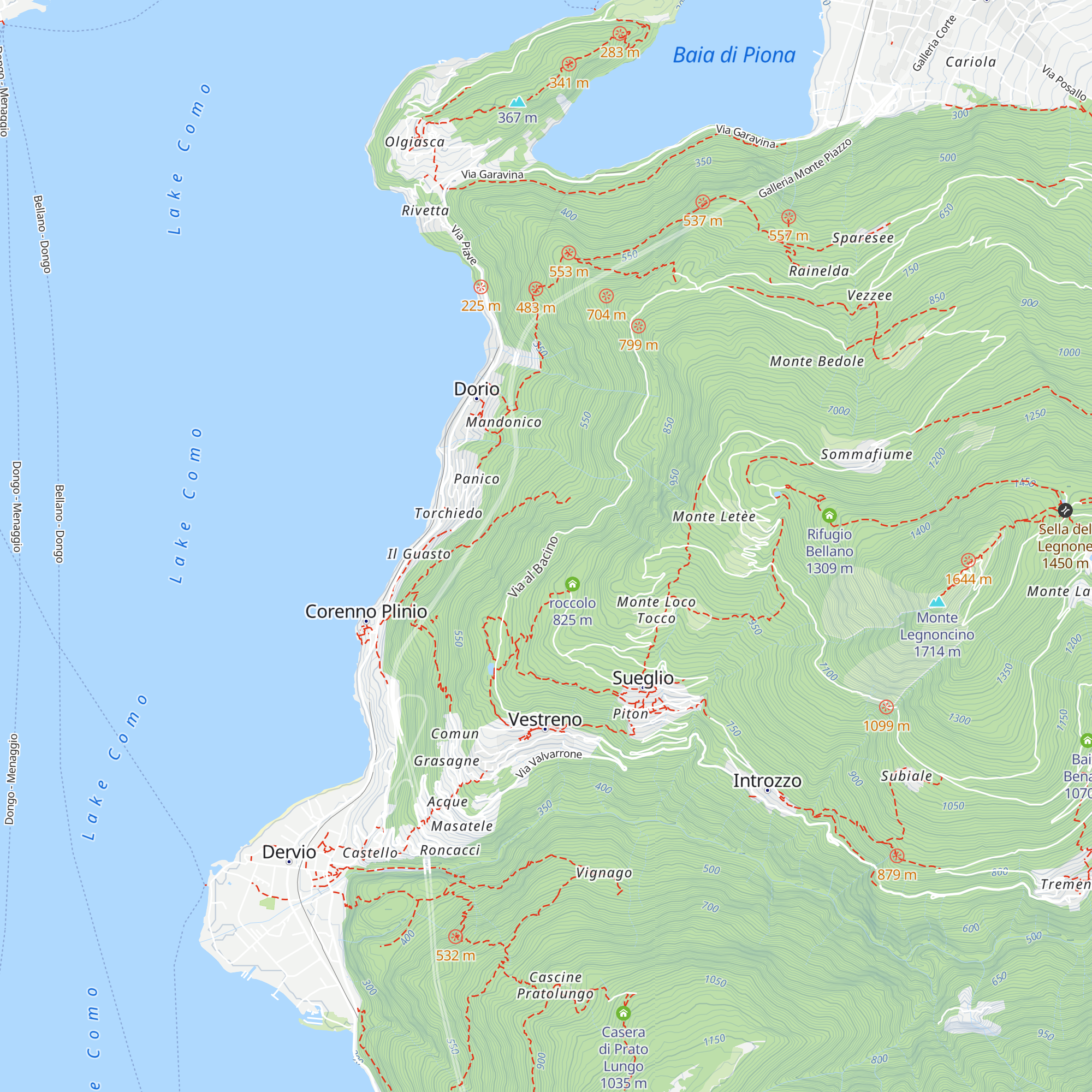Casa Cavrascia map
