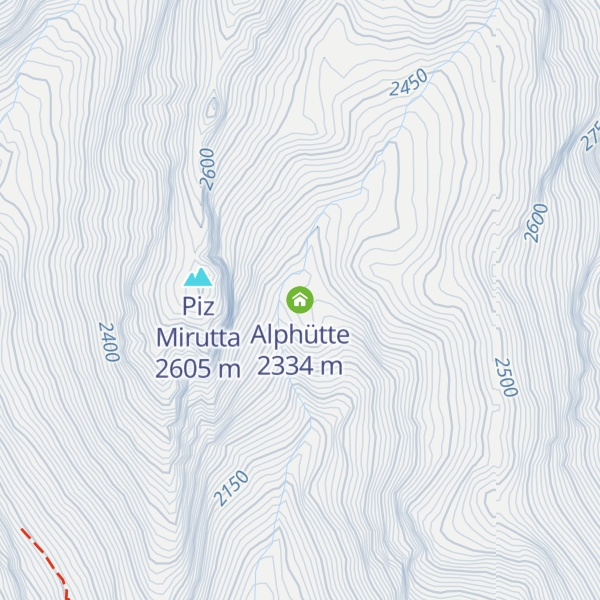 Map of Alphütte