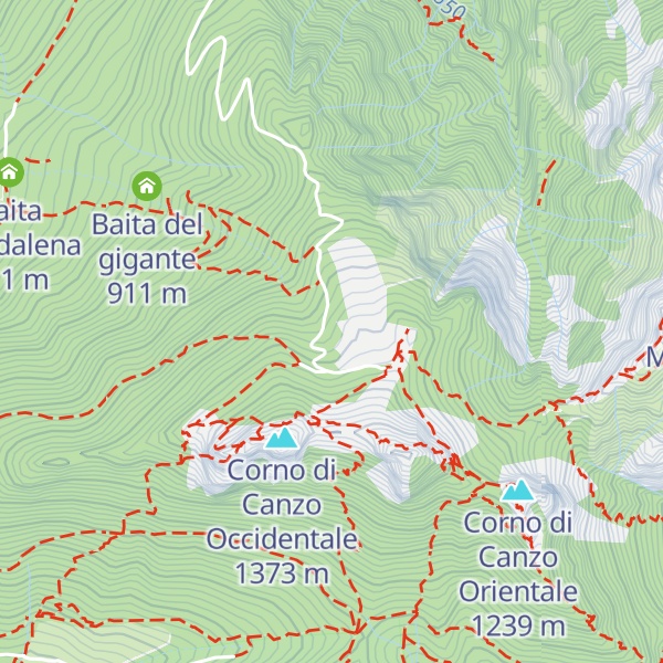 Map of Baite Pianezzo