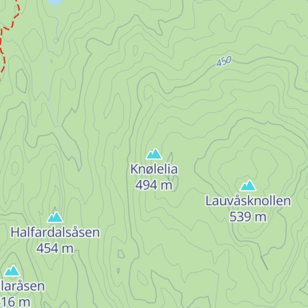 Map of Knølelia