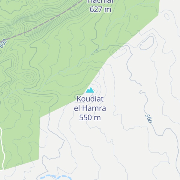 Map of Koudiat el Hamra