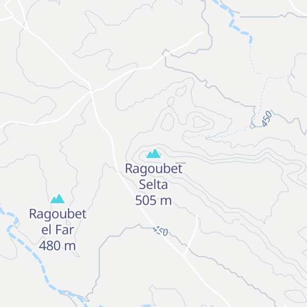 Map of Ragoubet Selta
