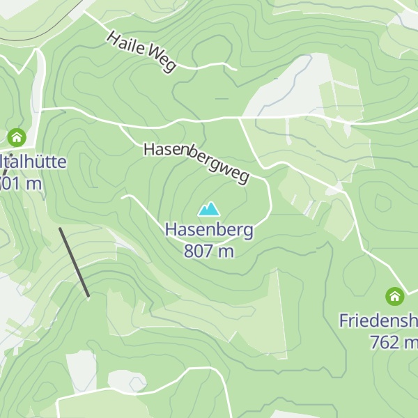 Map of Hasenberg