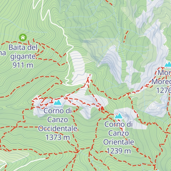 Map of Rifugio S.E.V.