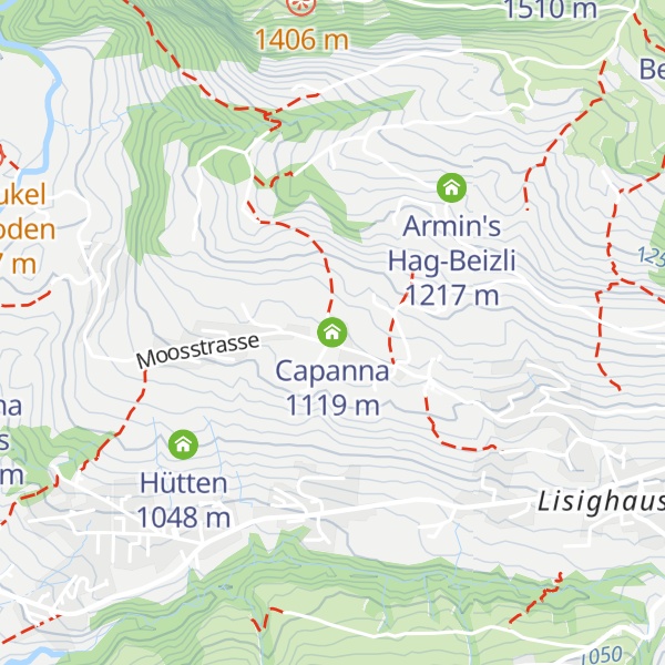 Map of Capanna