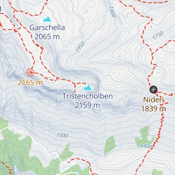Map of Tristencholben