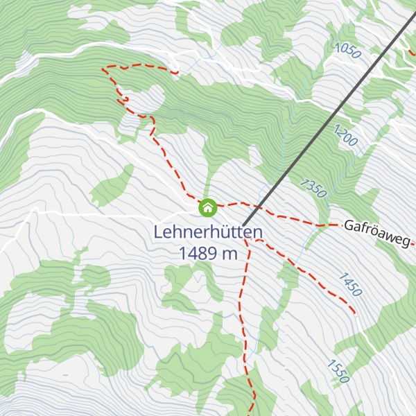 Map of Lehnerhütten