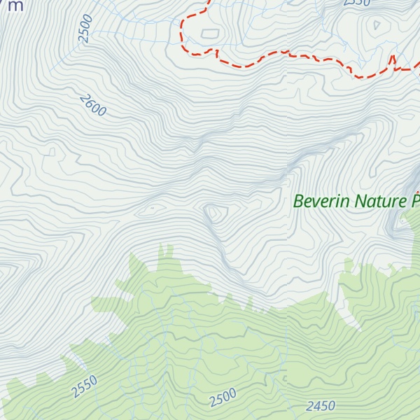 Map of Piz Tuf
