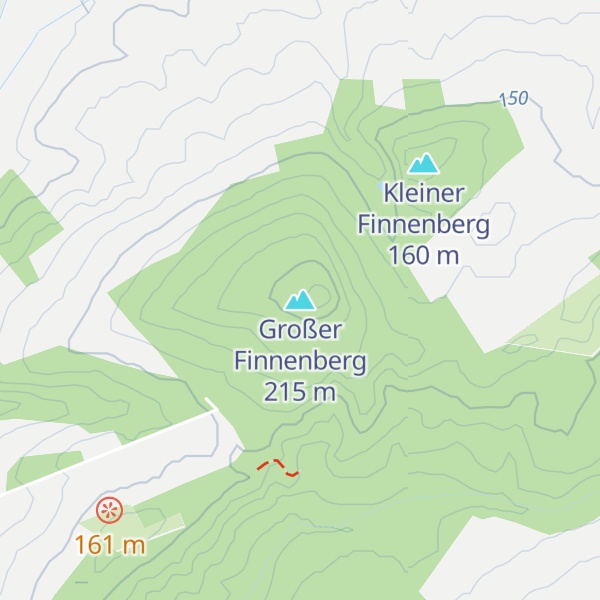 Map of Großer Finnenberg