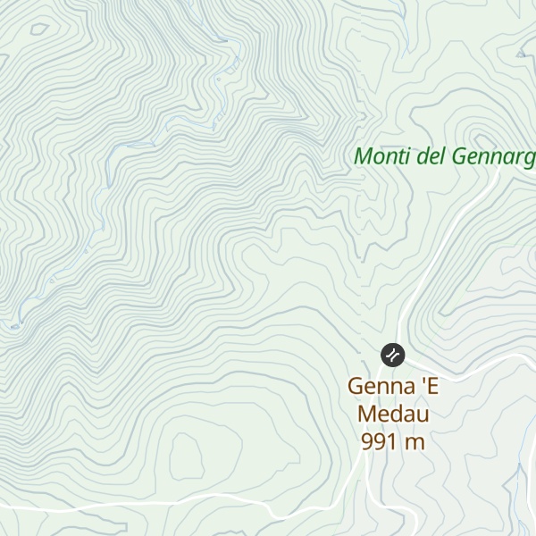 Map of Cuile Genna Cussa