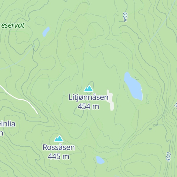 Map of Litjønnåsen