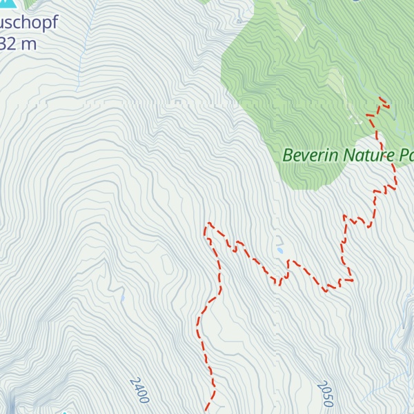 Map of Mittler Hütta