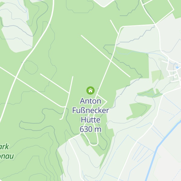 Map of Anton Fußnecker Hütte