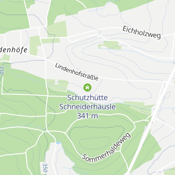 Map of Schutzhütte Schneiderhäusle
