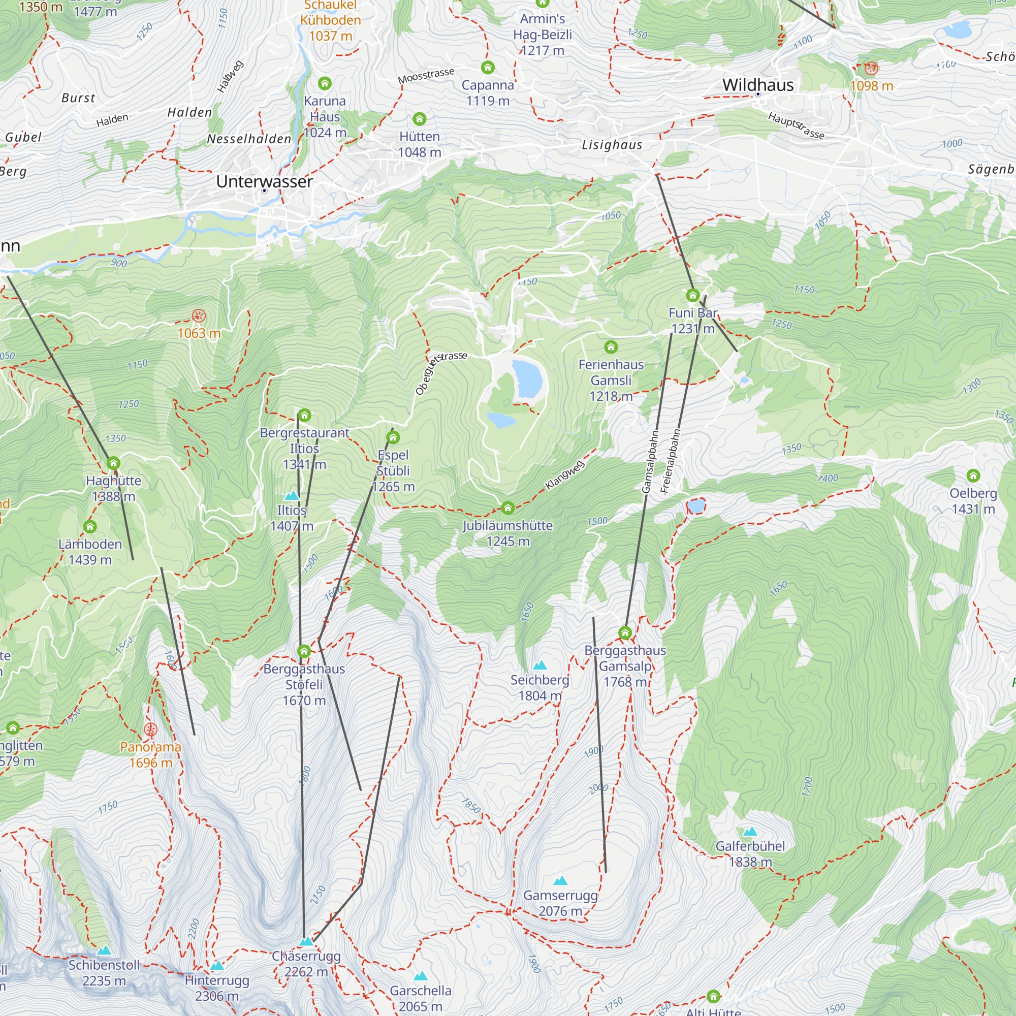 Jubiläumshütte map