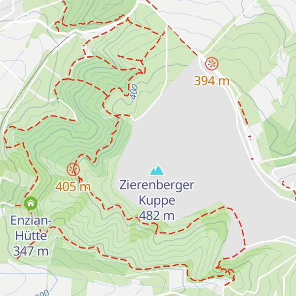 Map of Hirtenwäldchen