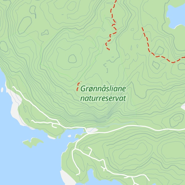 Map of Grønåsen