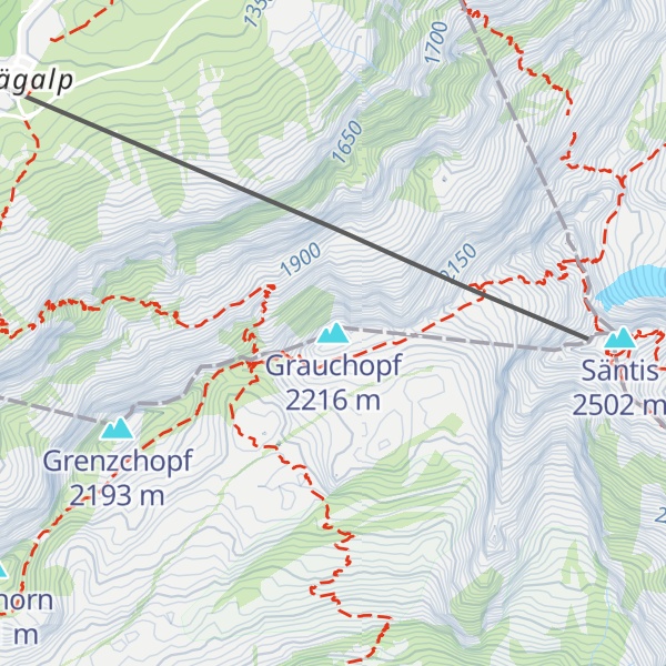 Map of Grauchopf