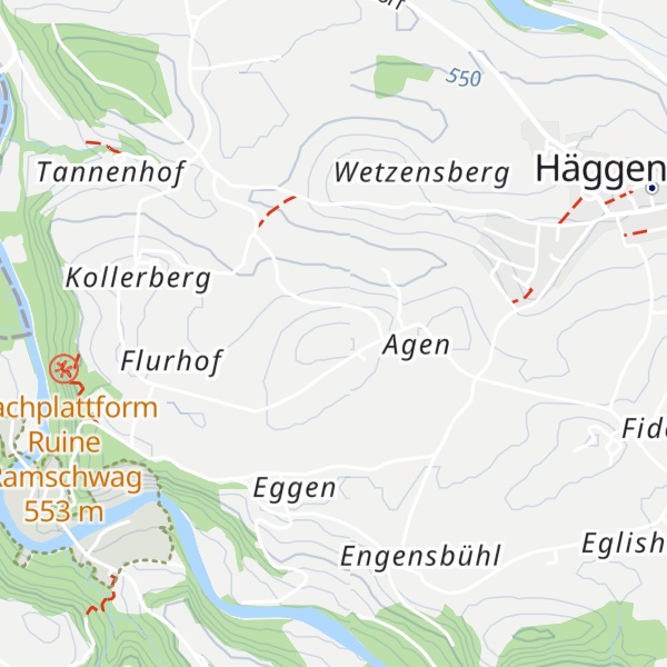 Map of Ezisberg