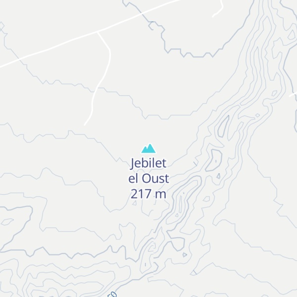Map of Jebilet el Oust