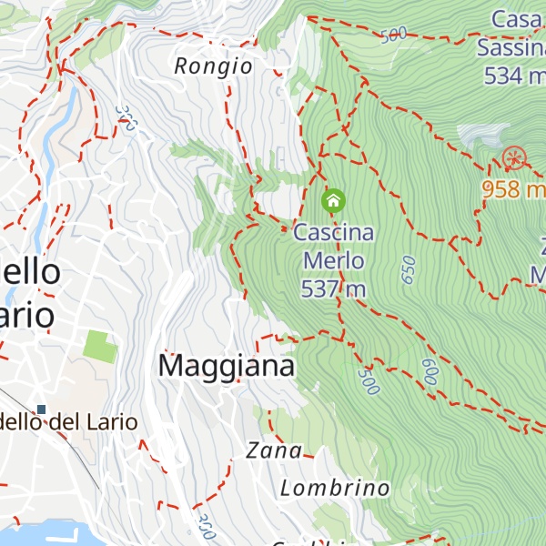 Map of Casa Bianca