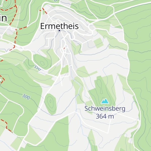 Map of Grillhütte Ermetheis