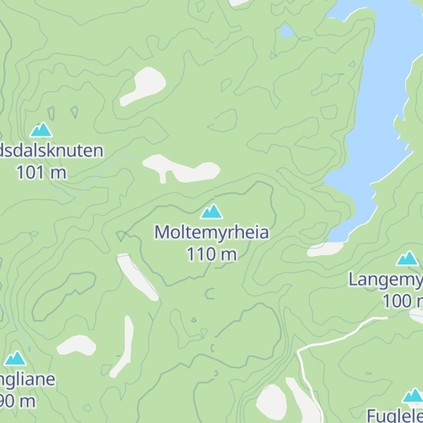 Map of Moltemyrheia