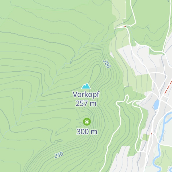 Map of Vorkopf