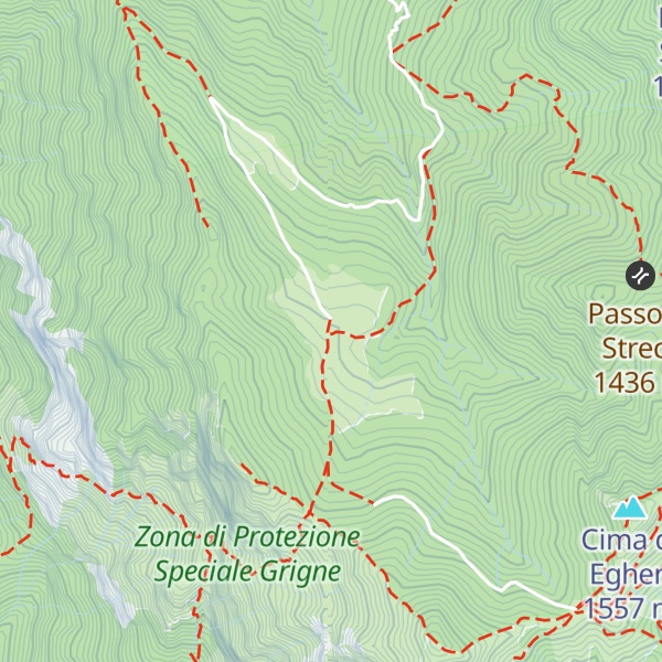 Map of Capanna Giovanni Balbiani