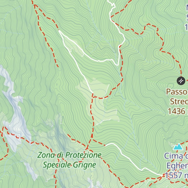 Map of Bivacco Alpe di Lierna m.1250