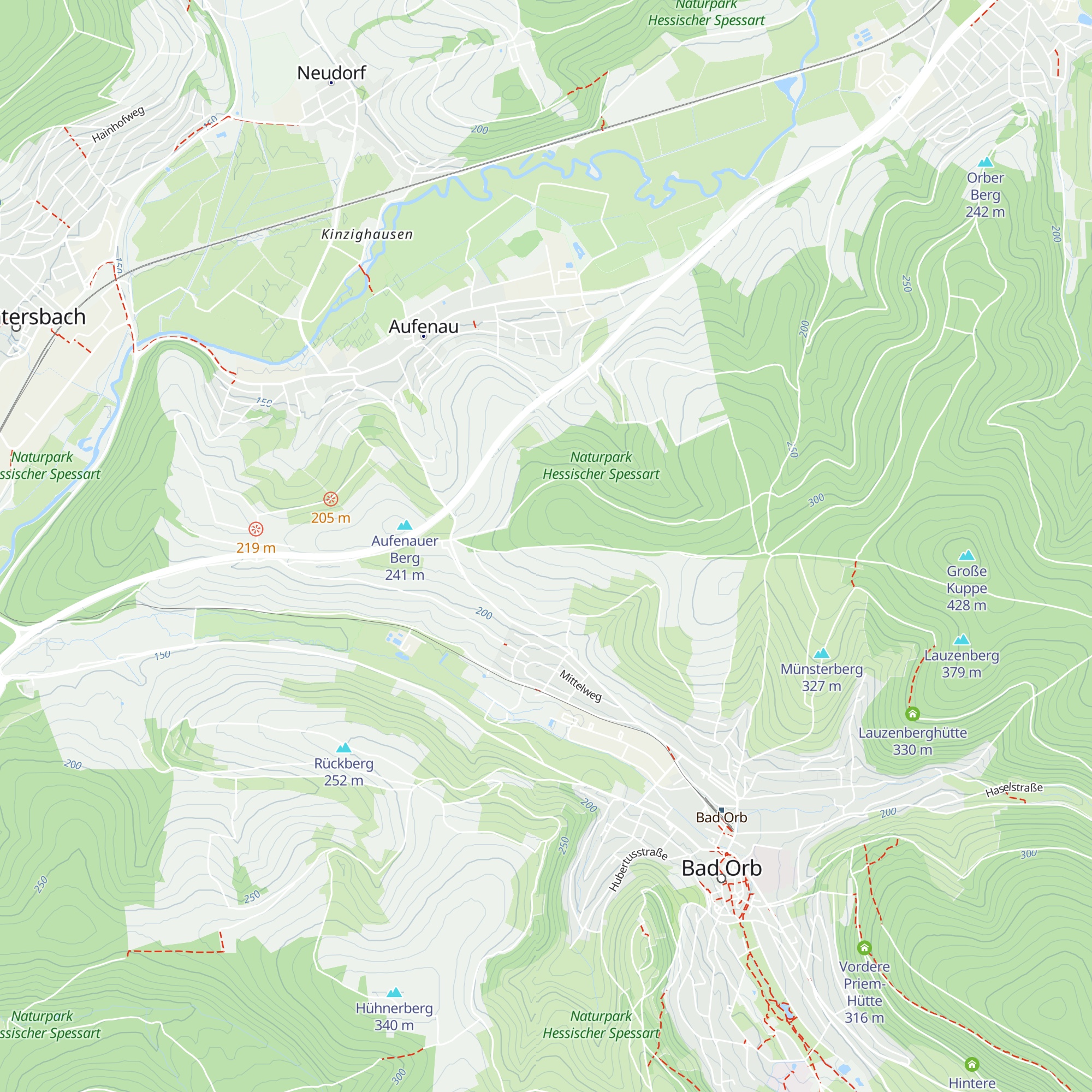 Schutzhütte Eisenberg map