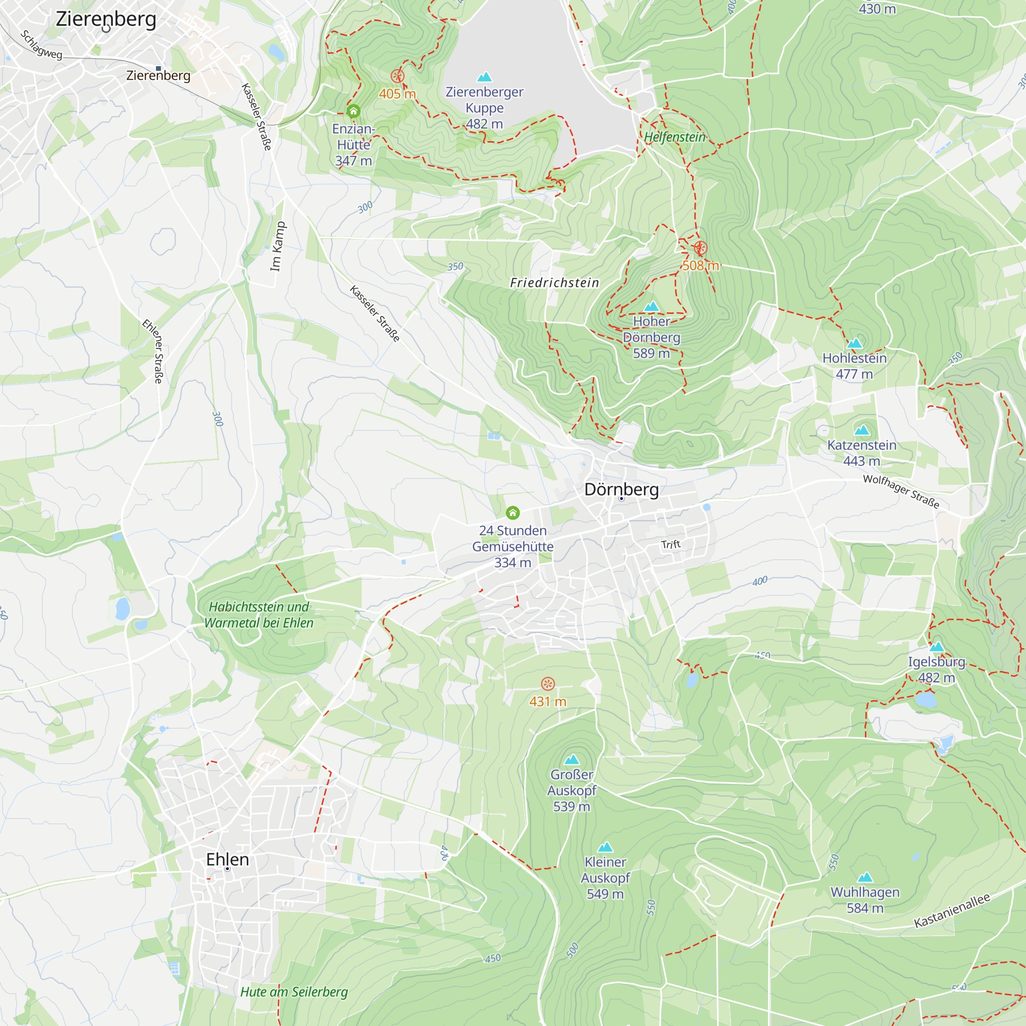 24 Stunden Gemüsehütte map