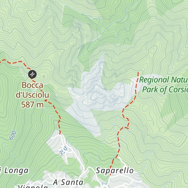 Map of Punta d'Ortu