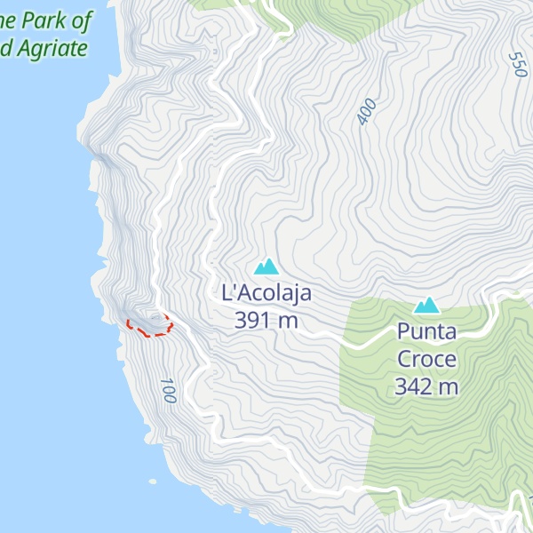 Map of L'Acolaja