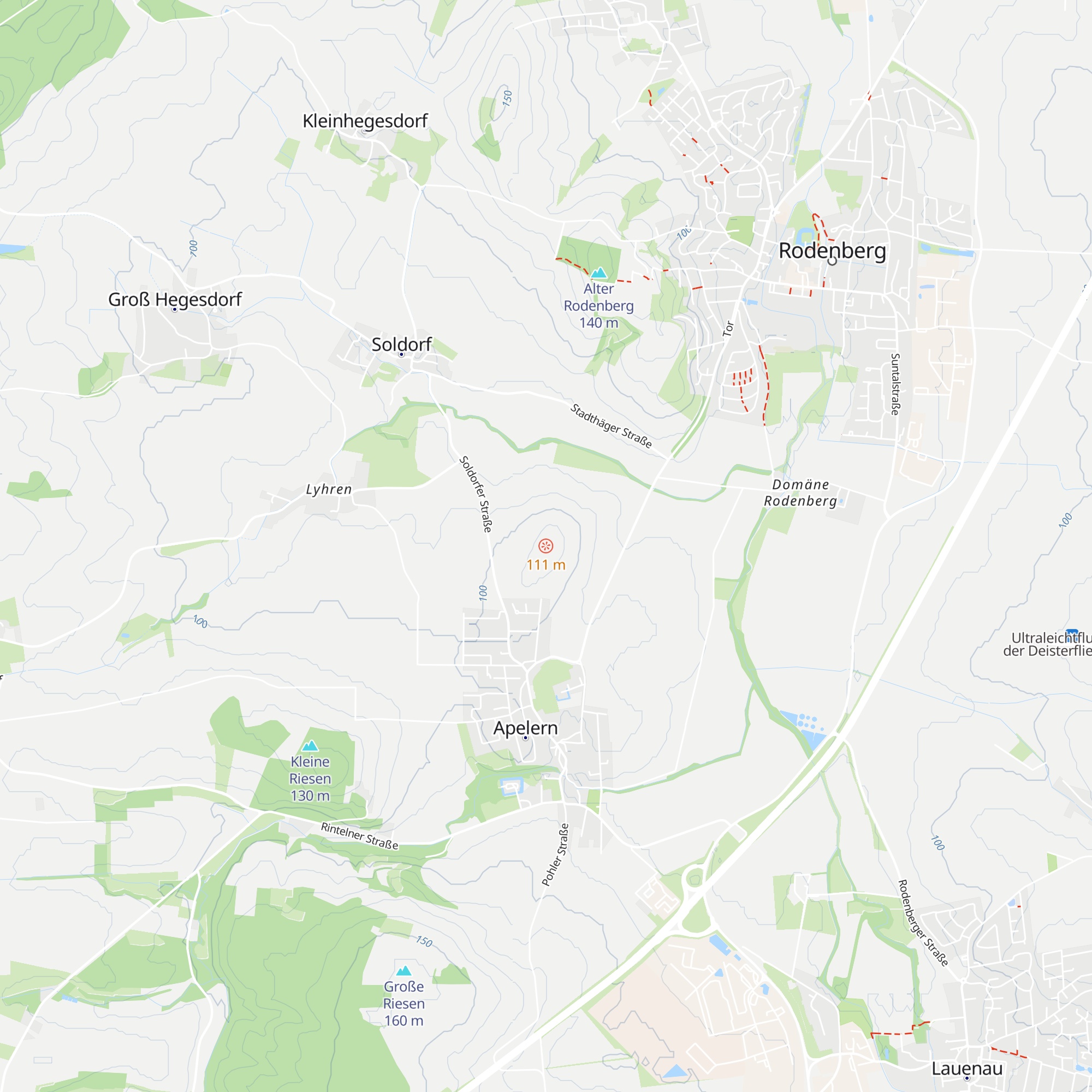 Windhütte map