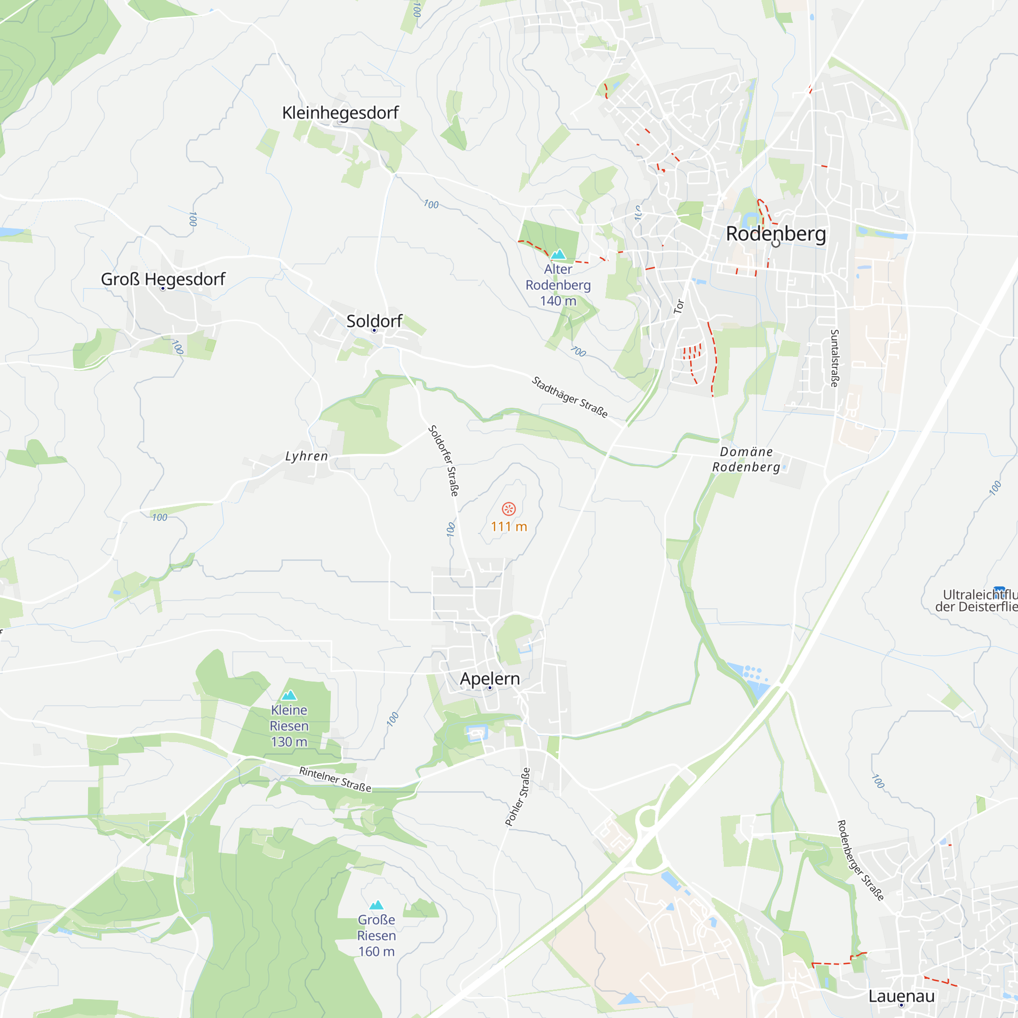 Windhütte map