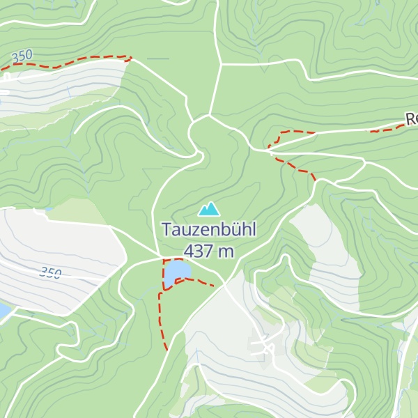 Map of Tauzenbühl