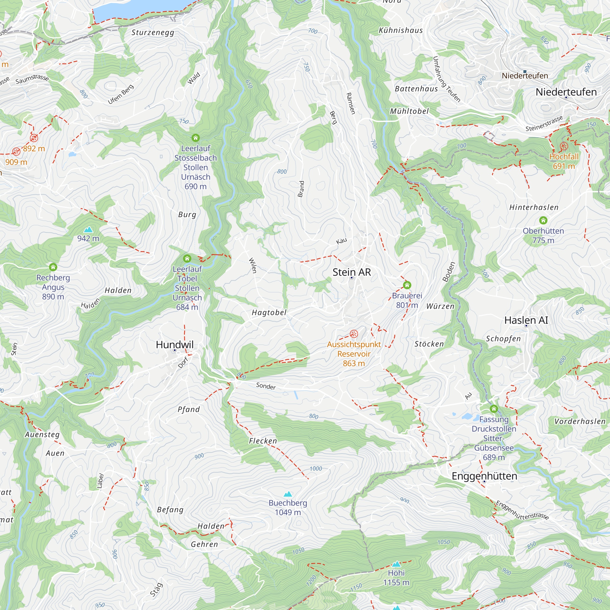 Möbelbau Hugener AG map
