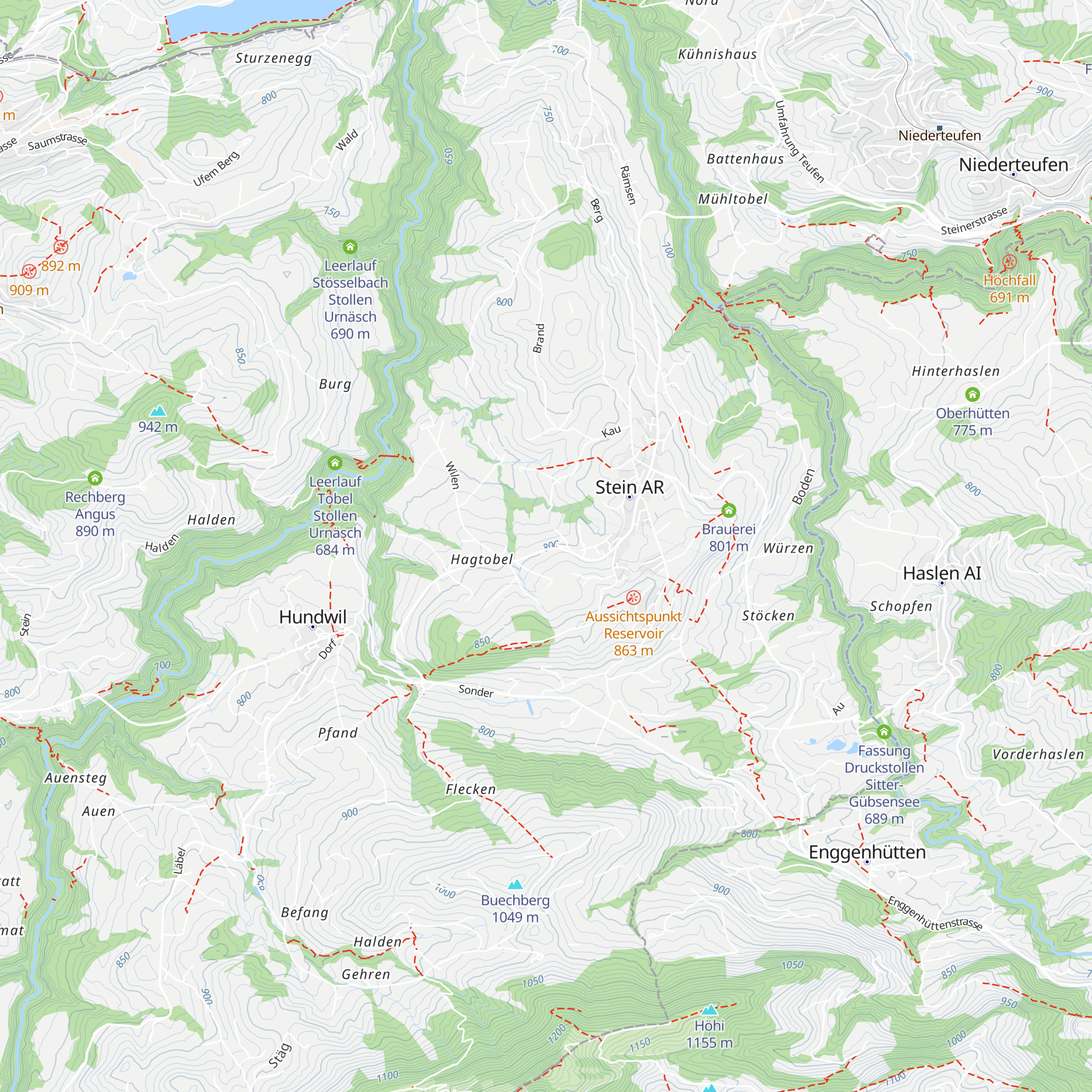 Möbelbau Hugener AG map