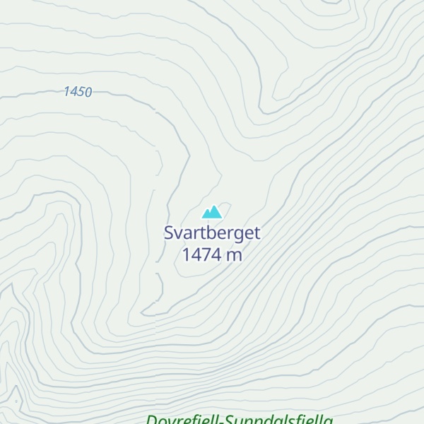 Map of Svartberget
