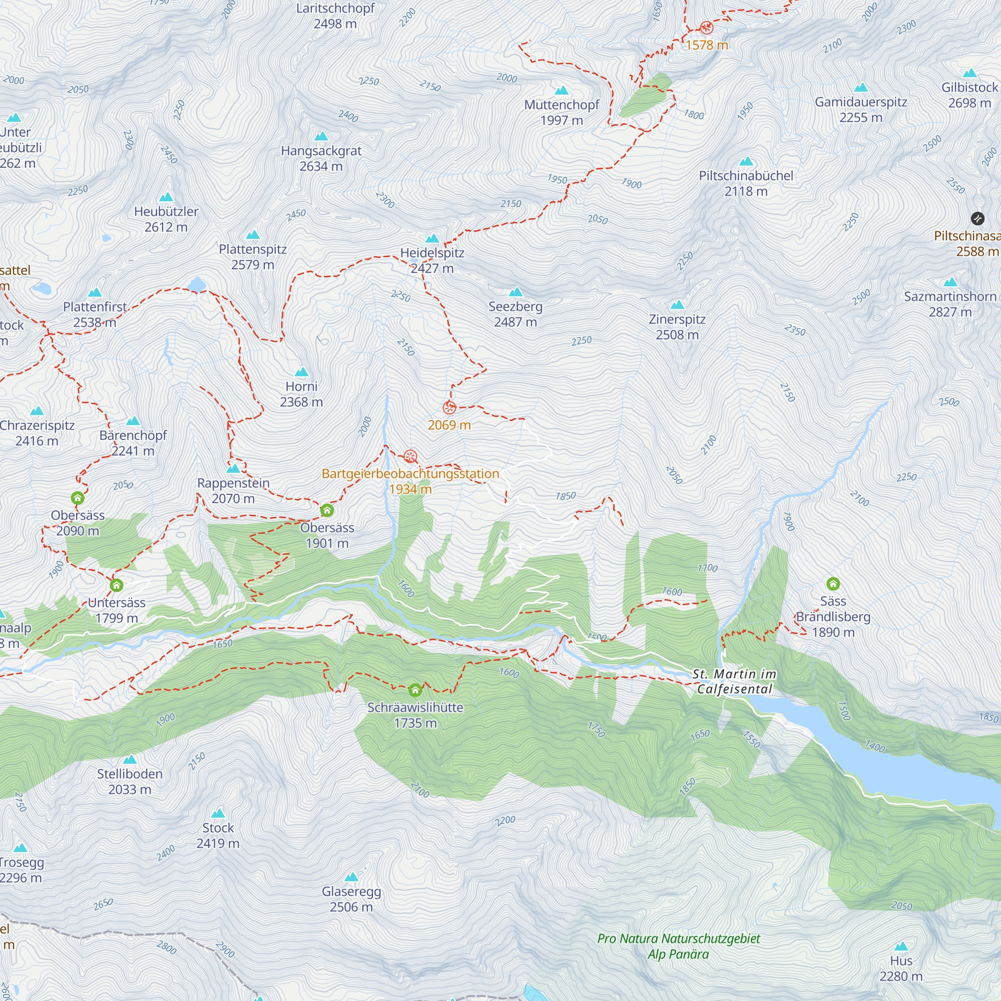Malenseralp map